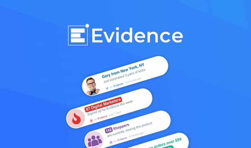 Conversion rate formula - Evidence