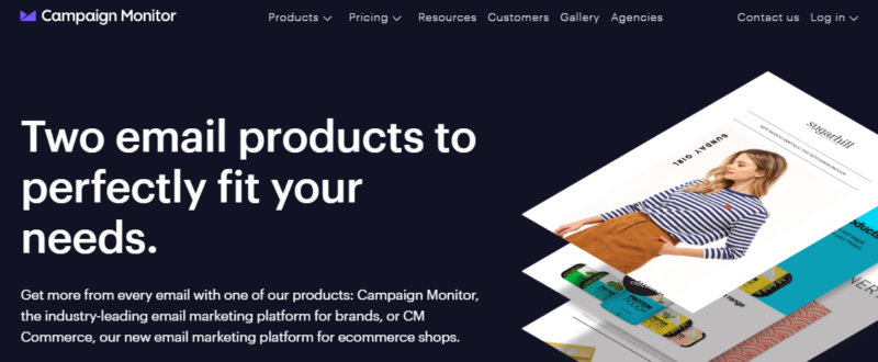 Campaign Monitor screenshot