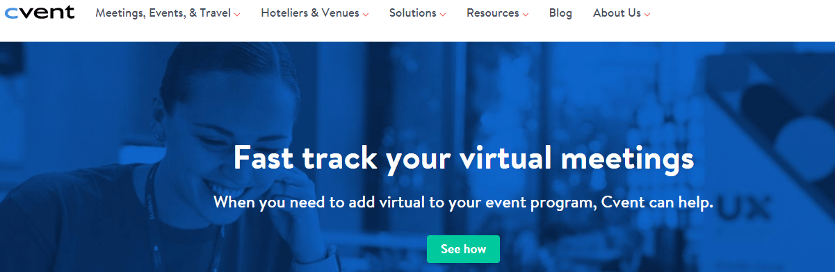 Eventbrite alternative - Cvent