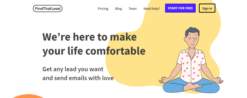 FindThatLead website screenshot