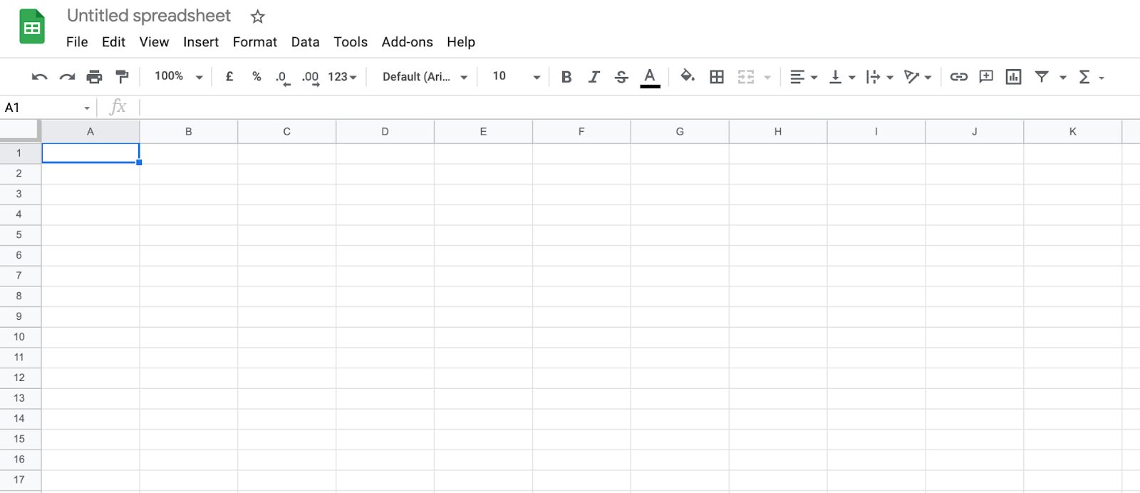 Google Sheet