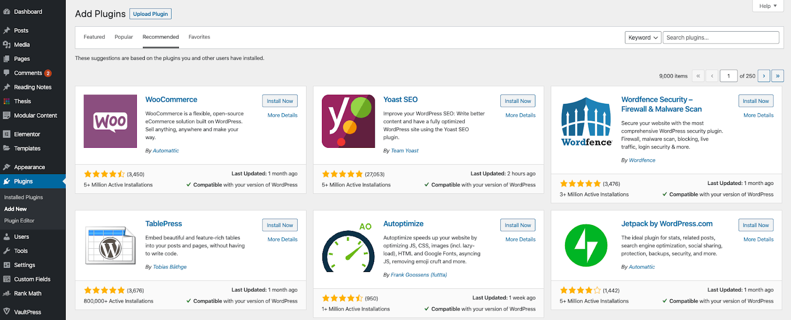 Wordpress plugin