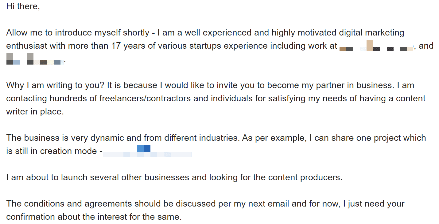 Professional Networking - Cold Email