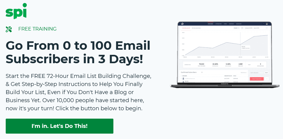 EMAIL CHALLENGE - Pat Flynn from Smart Passive Income