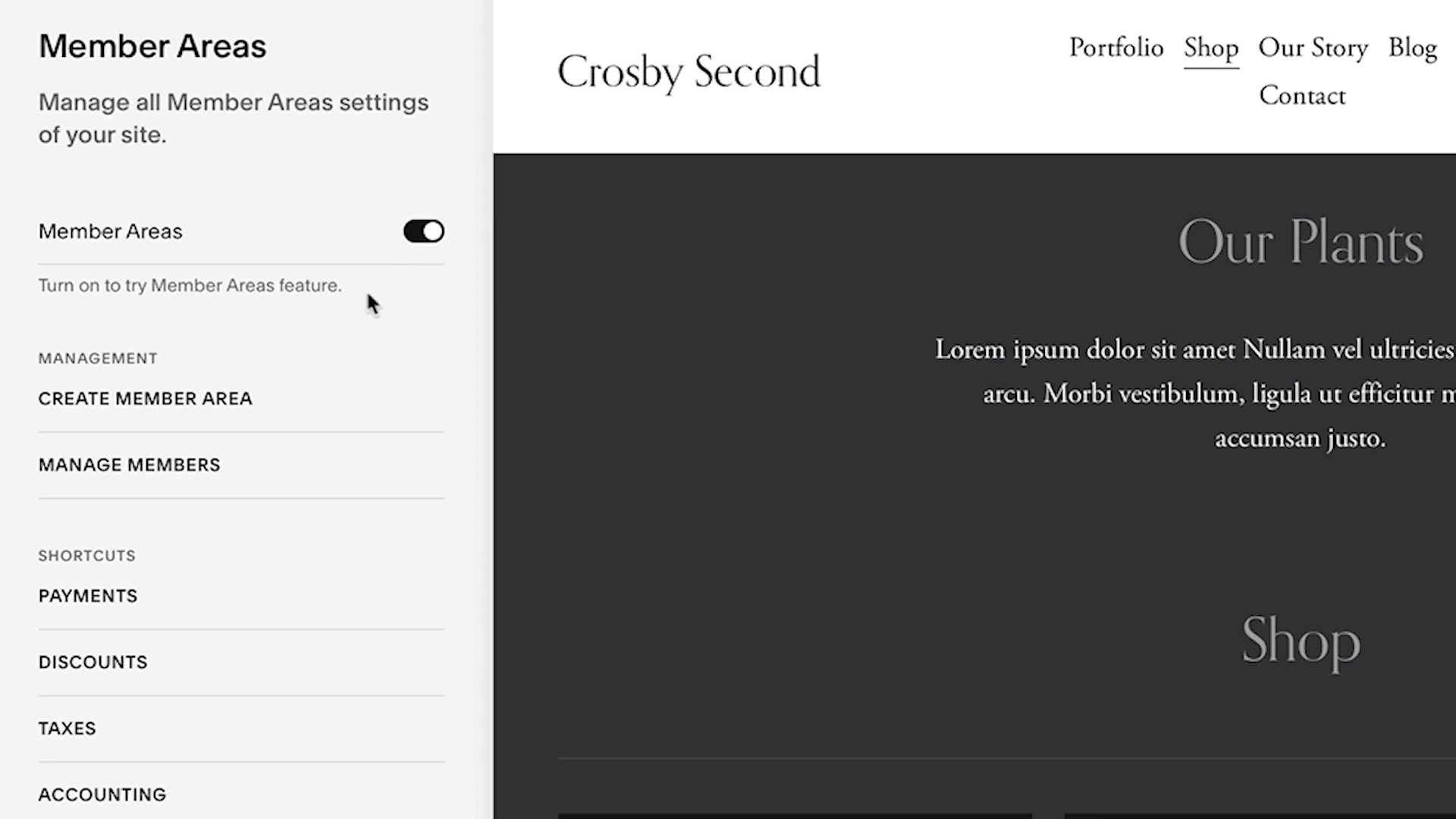 best website builder - crosby second