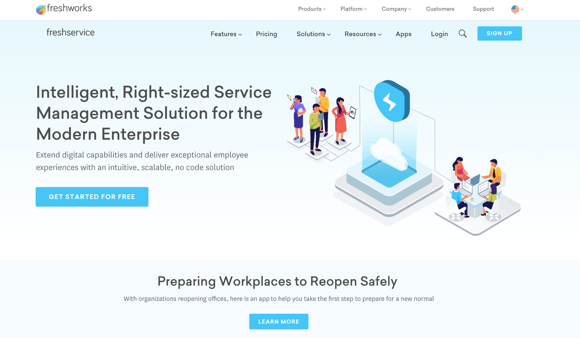 Freshdesk Alternative - FreshService