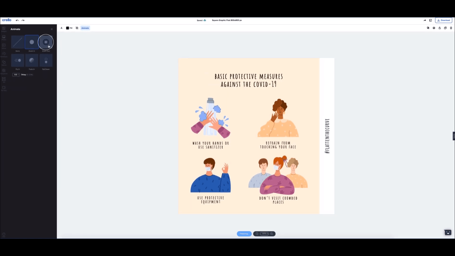 Indesign alternative - Crello