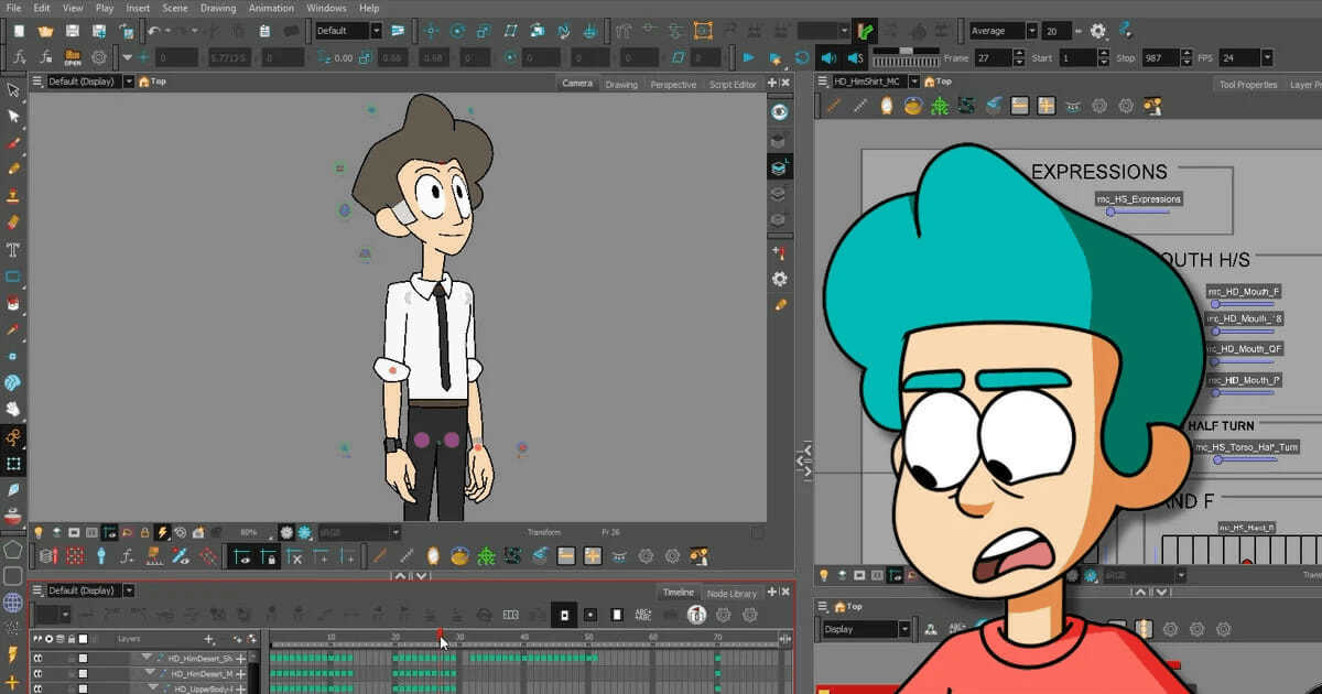 best animation software - toon boom harmony