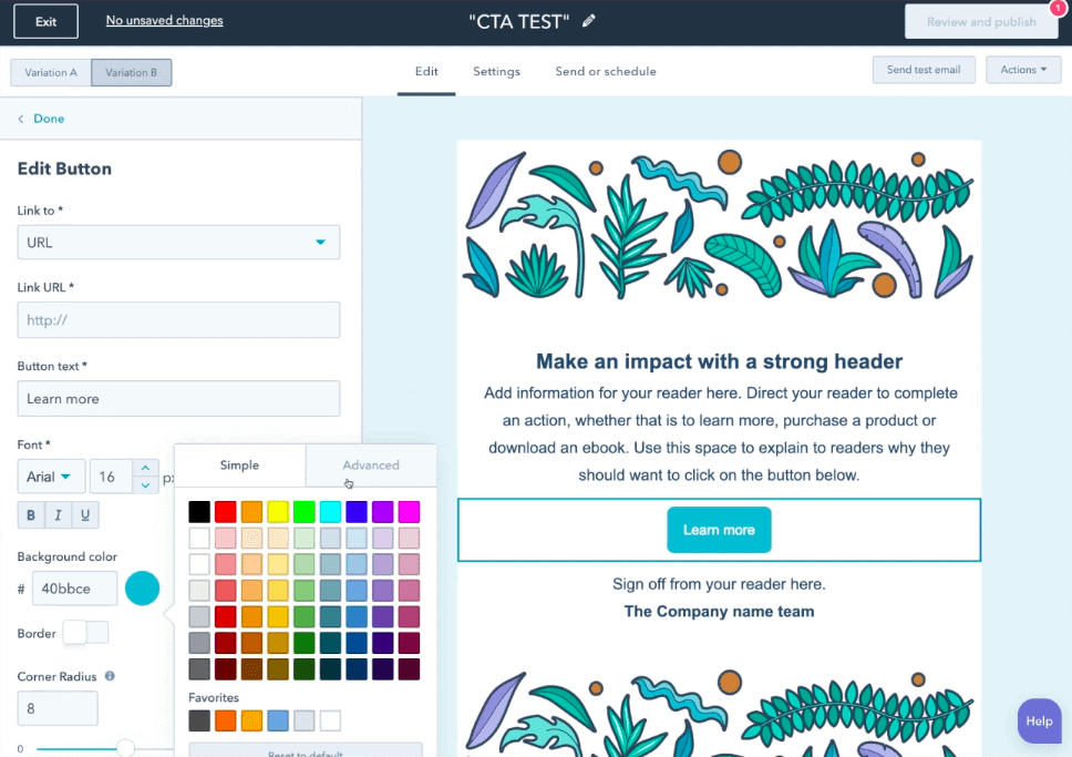 Constant Contact alternative - Hubspot