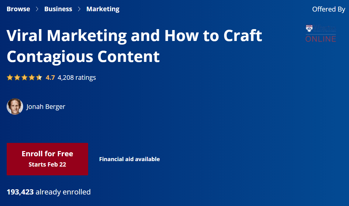 Viral Marketing and How to Craft Contagious Content 