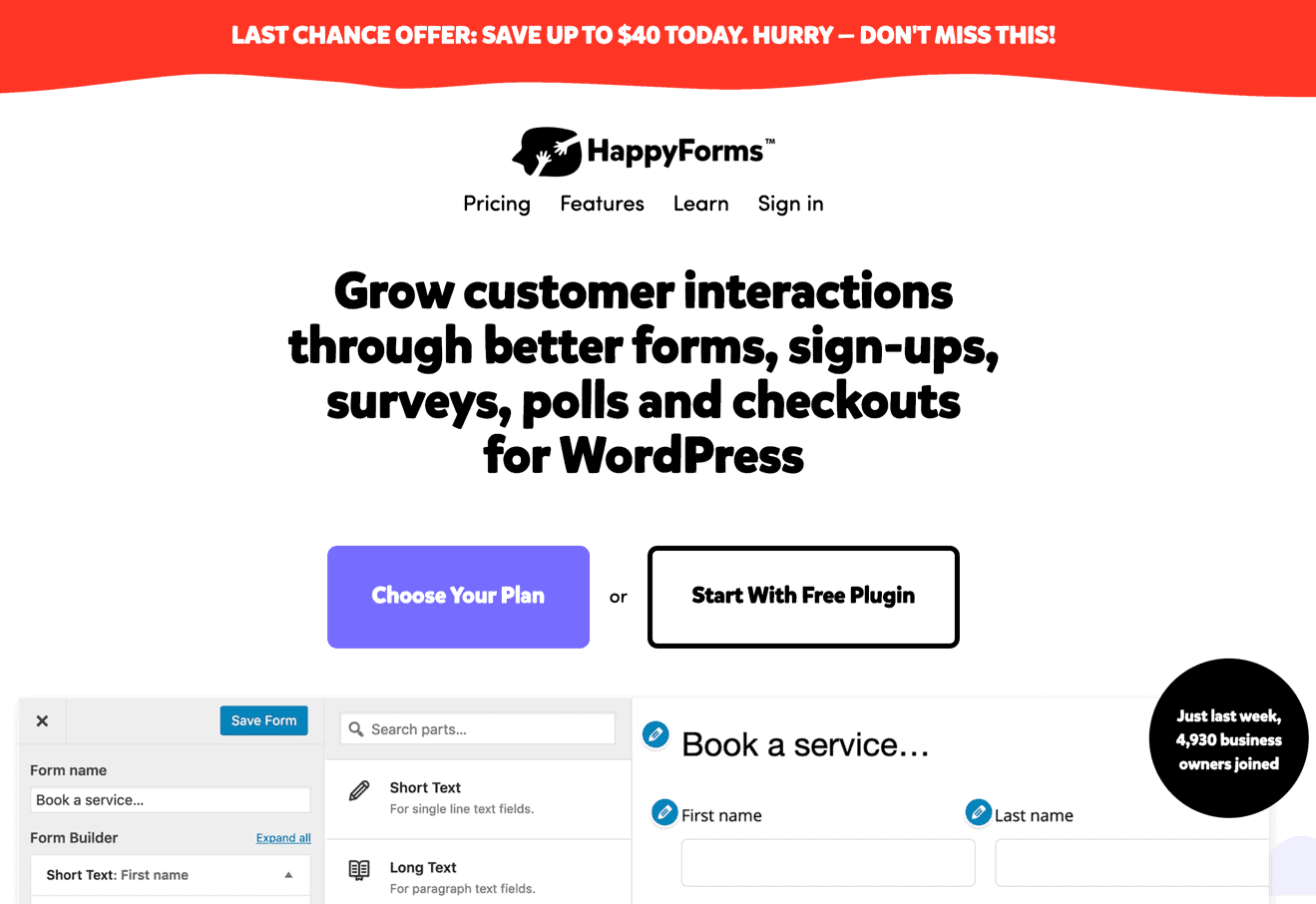 Happy Forms - Appsumo Deal