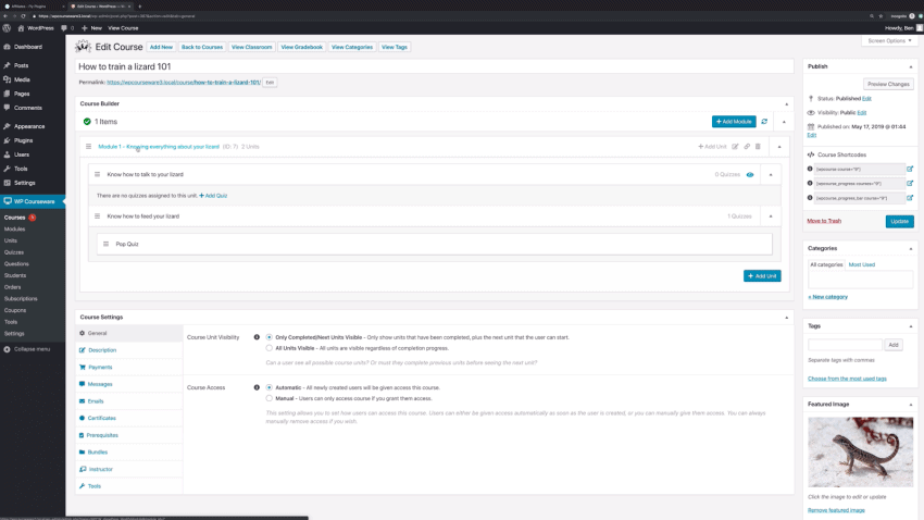 WP Courseware