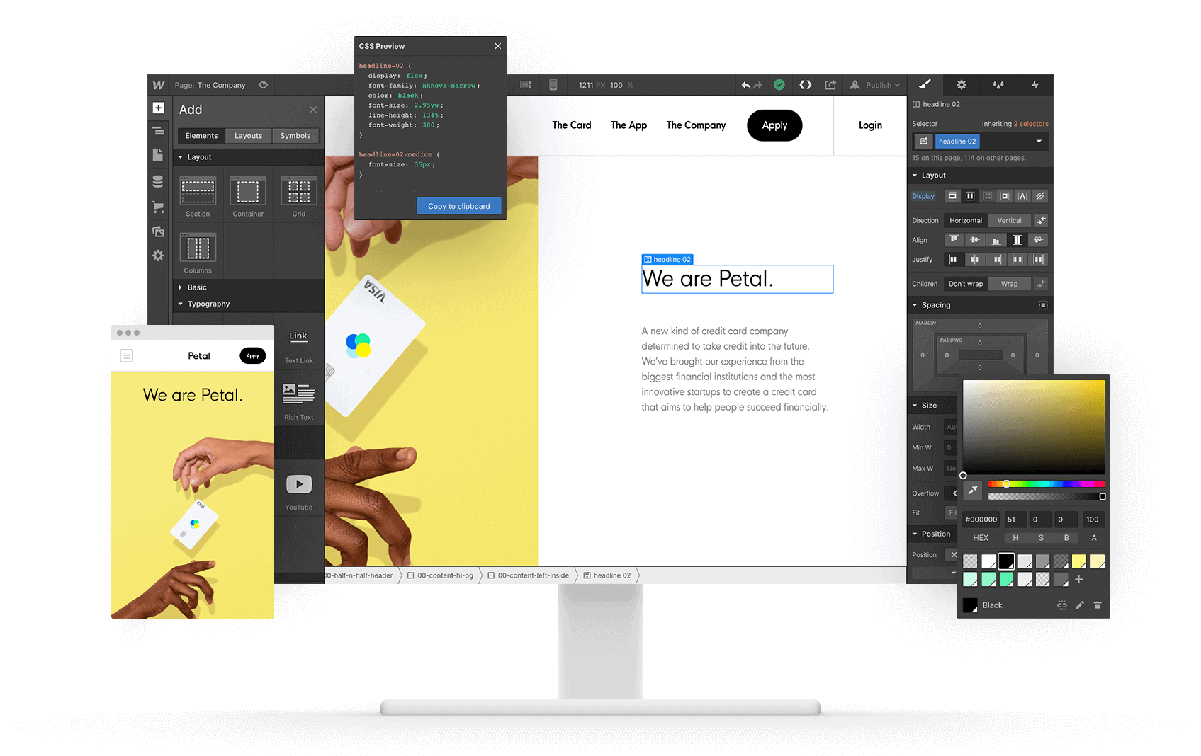 best cms - webflow