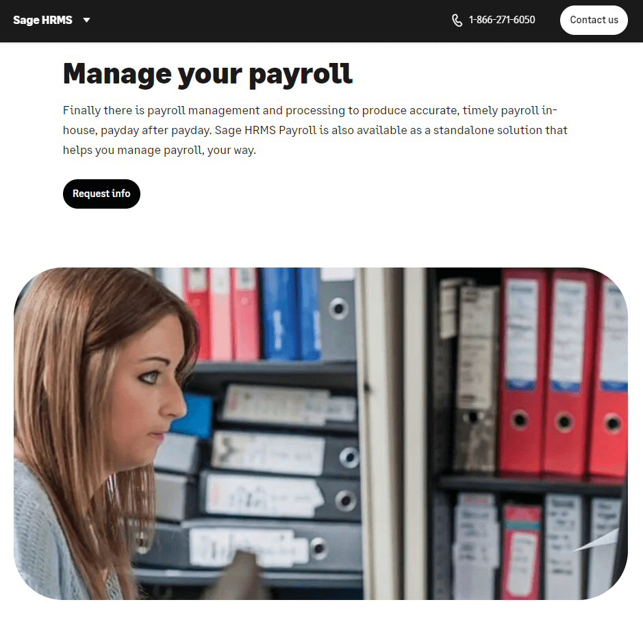 payroll software - Sage HRMS Payroll