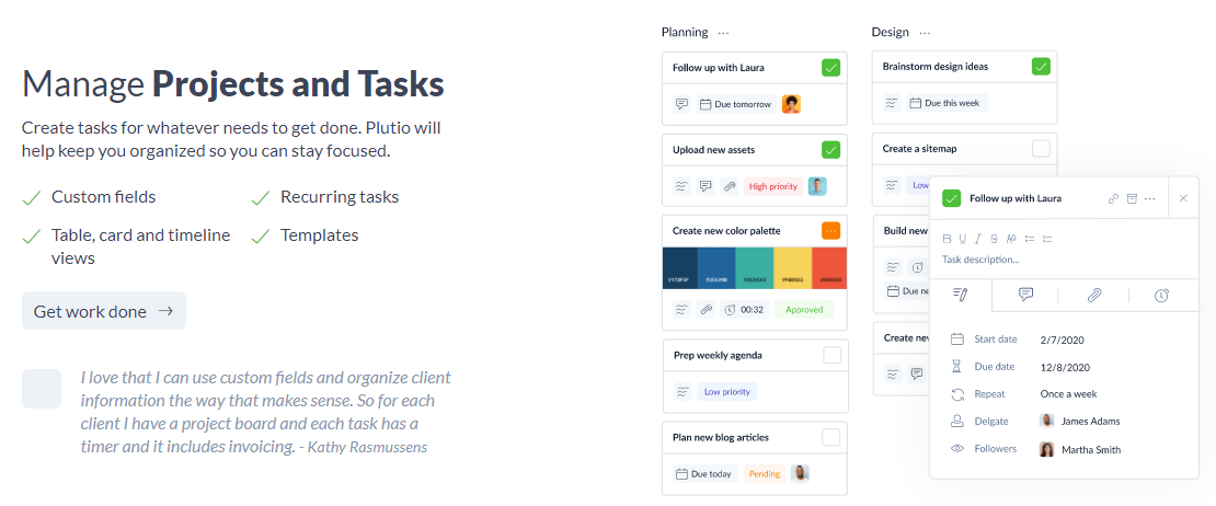 business management software plutio
