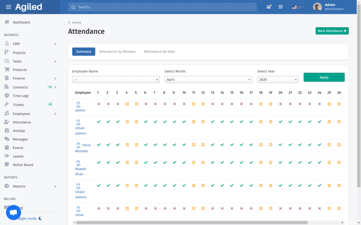 best hr software agiled