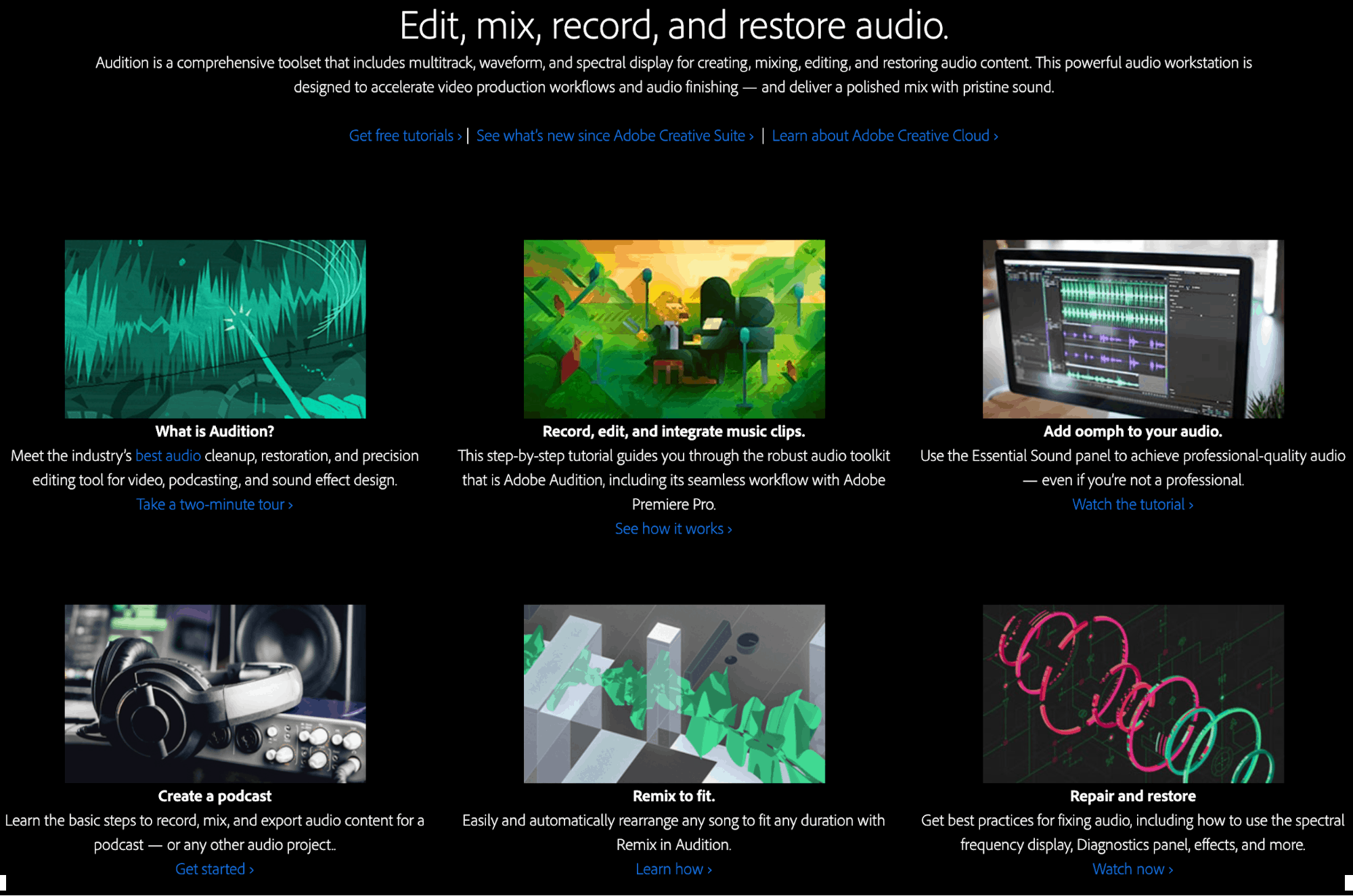 Best audio editing software - Adobe Audition