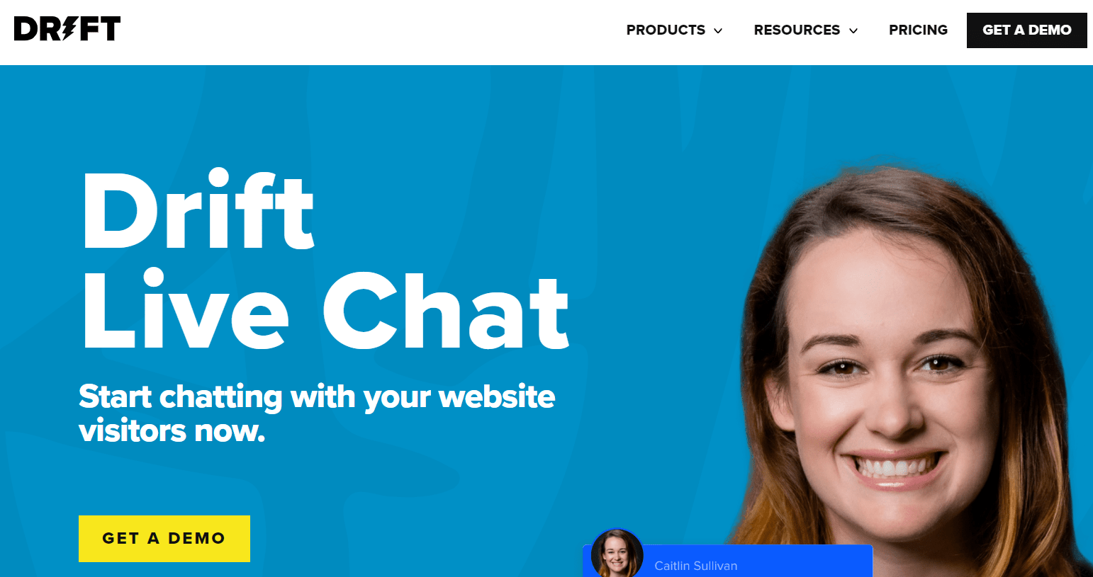Intercom alternatives - Drift
