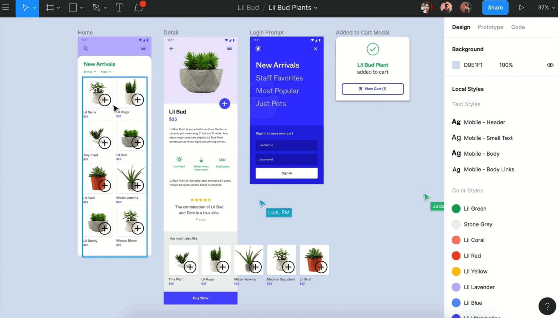 graphic design software - figma