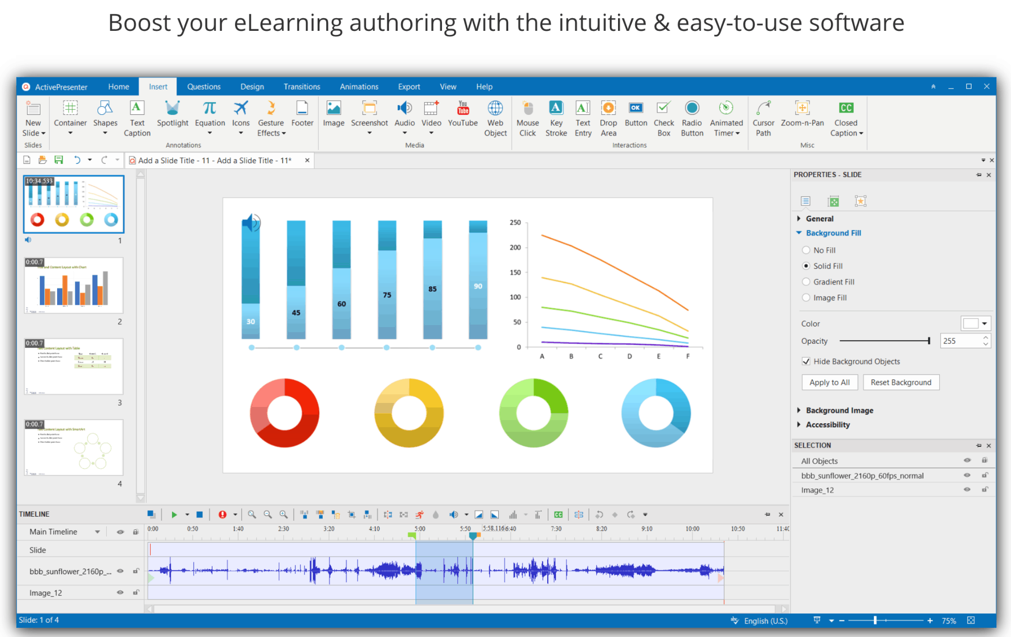 Camtasia Alternative - ActivePresenter