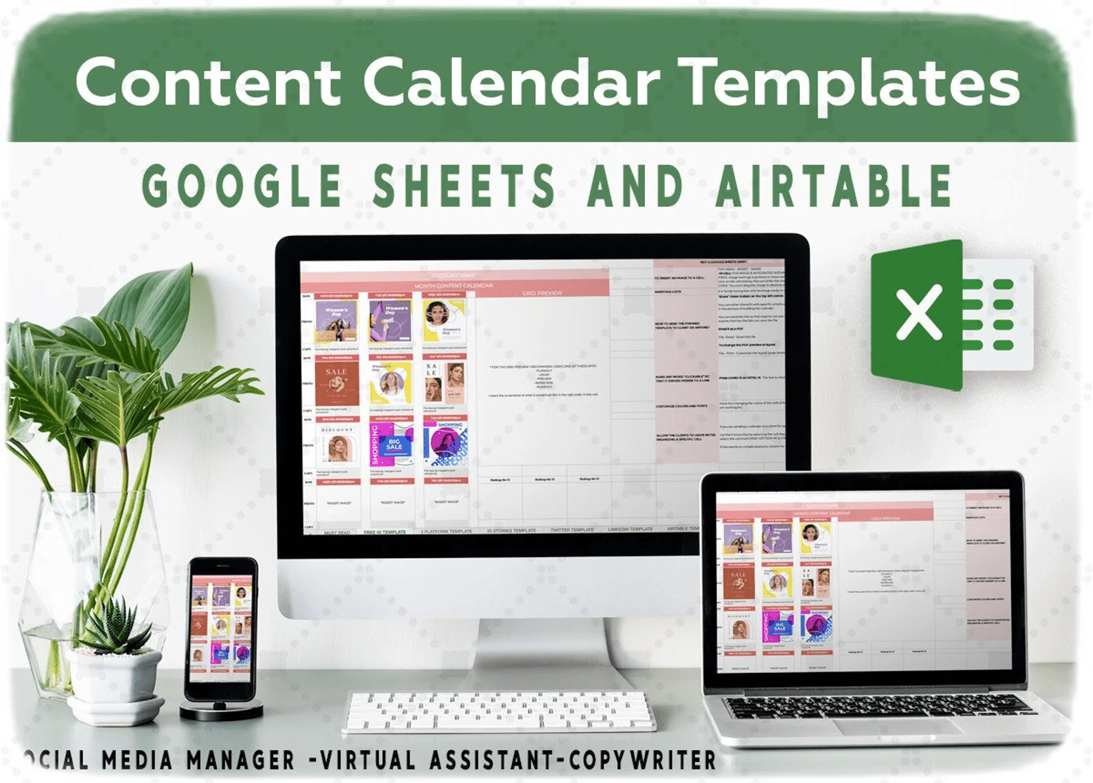 content calendar templates