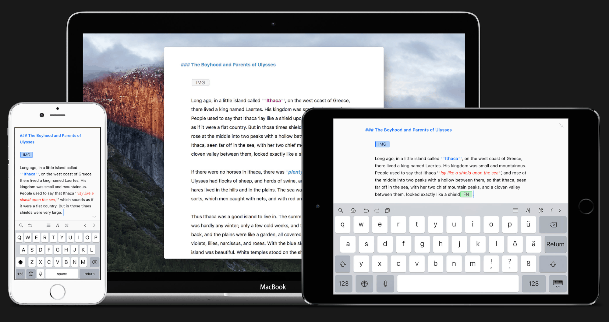 Scrivener alternative - Ulysses