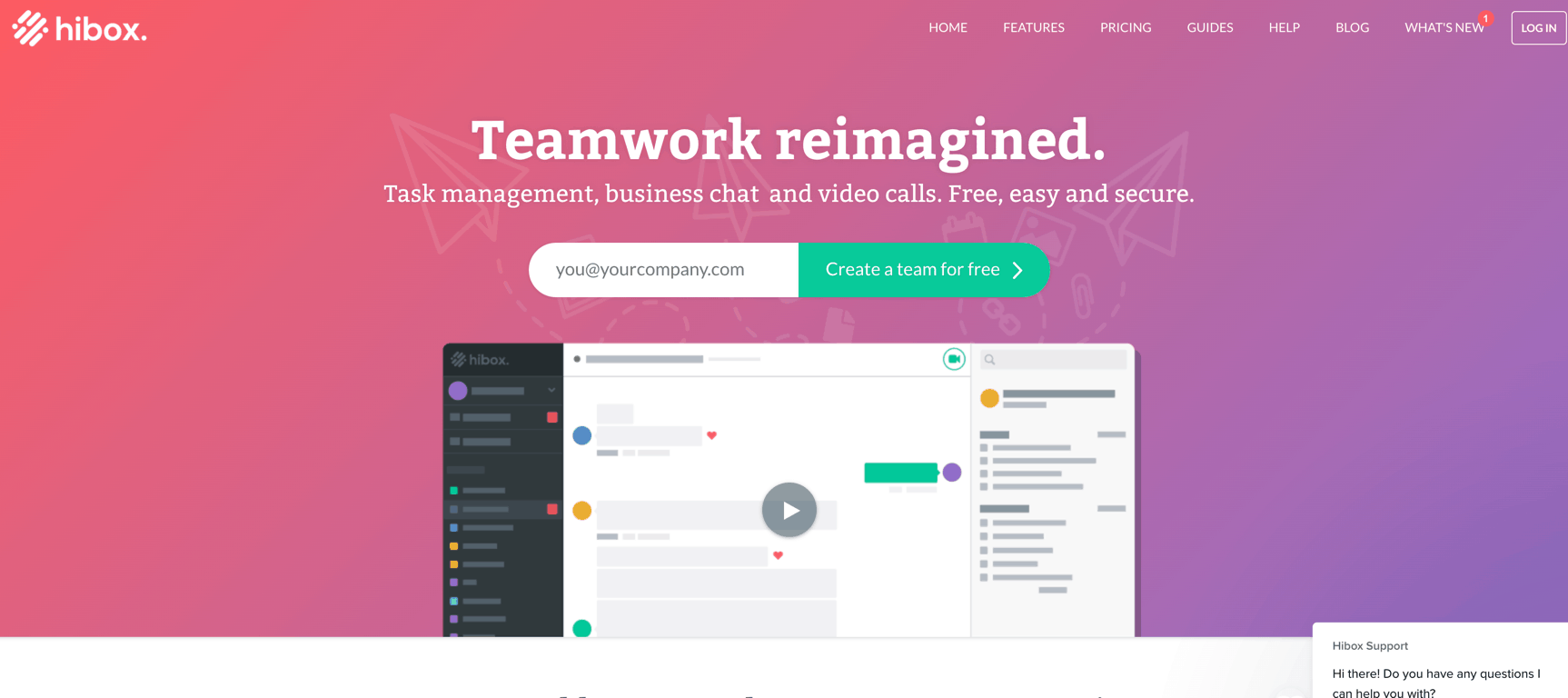 project planning software hibox