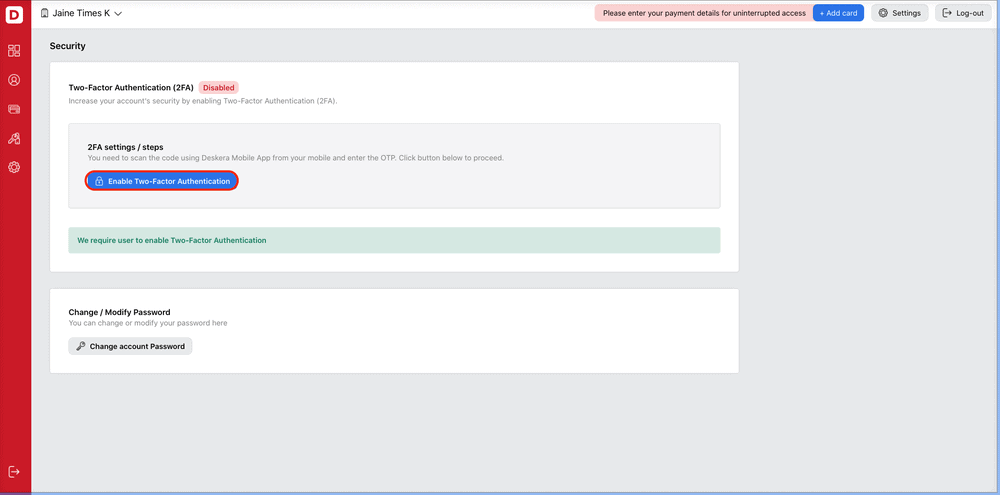 Deskera bookeeping software