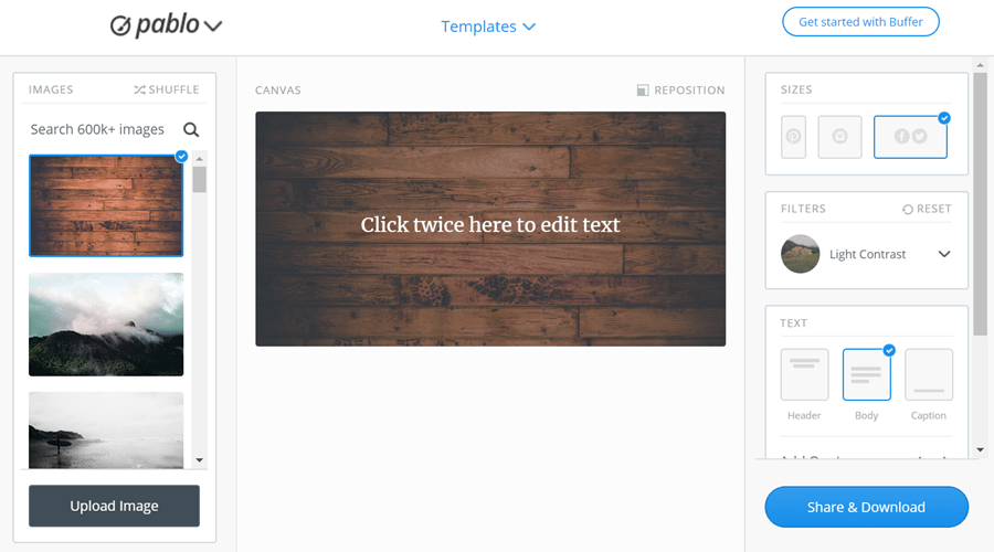 online business tools pablo by buffer