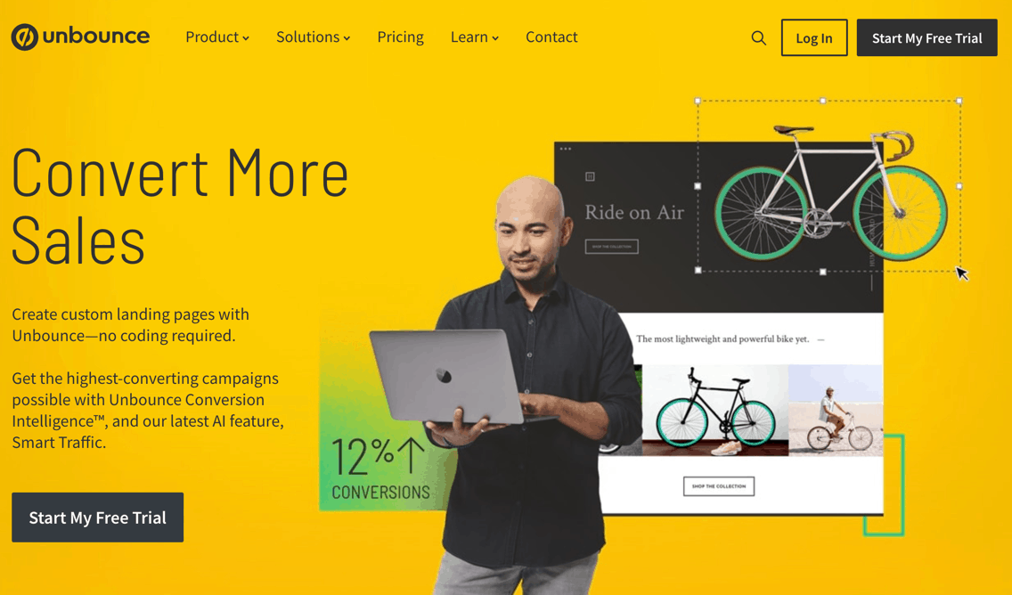 Clickfunnels alternative - Unbounce