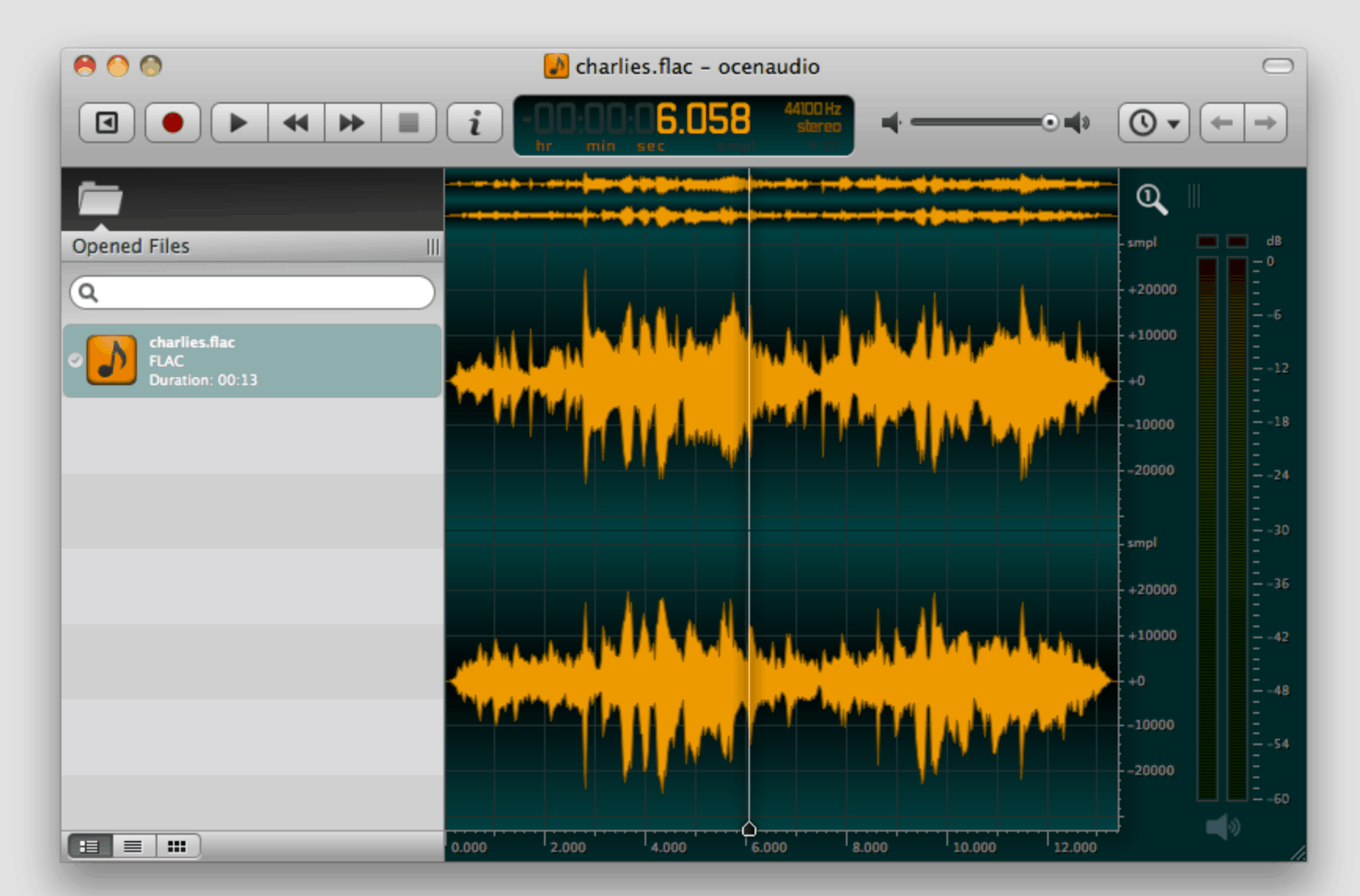 Best audio editing software - Ocenaudio