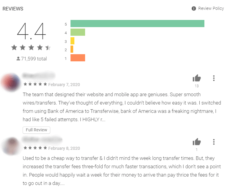 Amazon reviews
