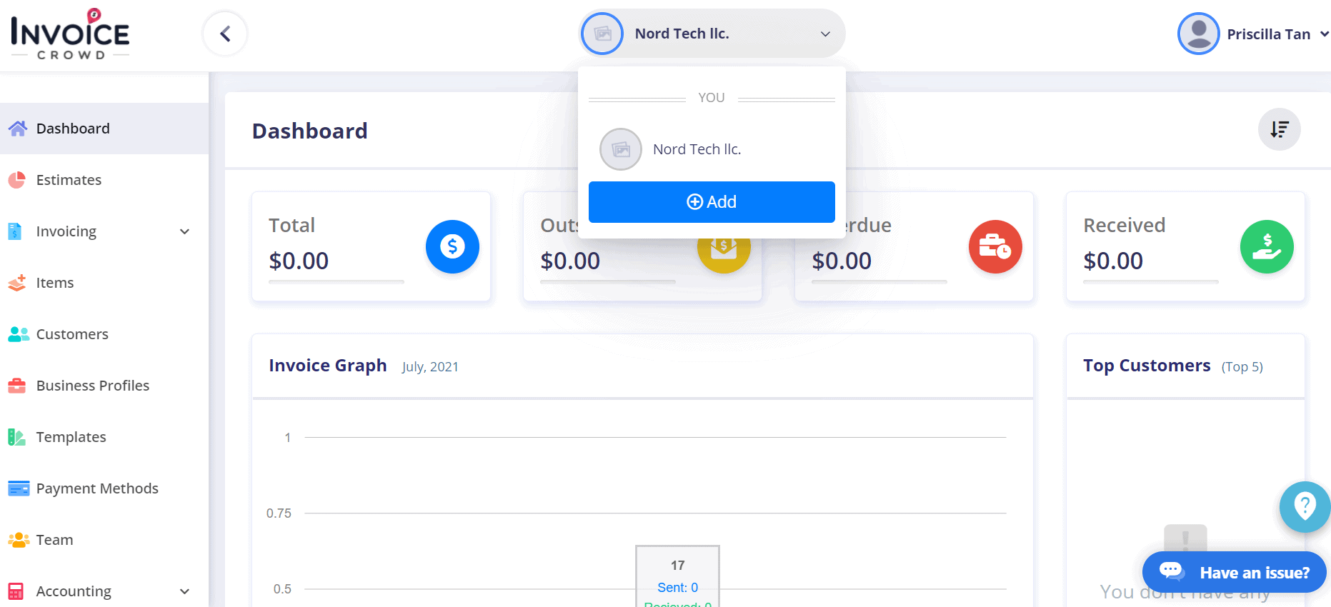 invoice crowd bookkeeping software