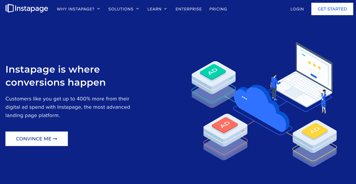 Clickfunnels alternative - InstaPage