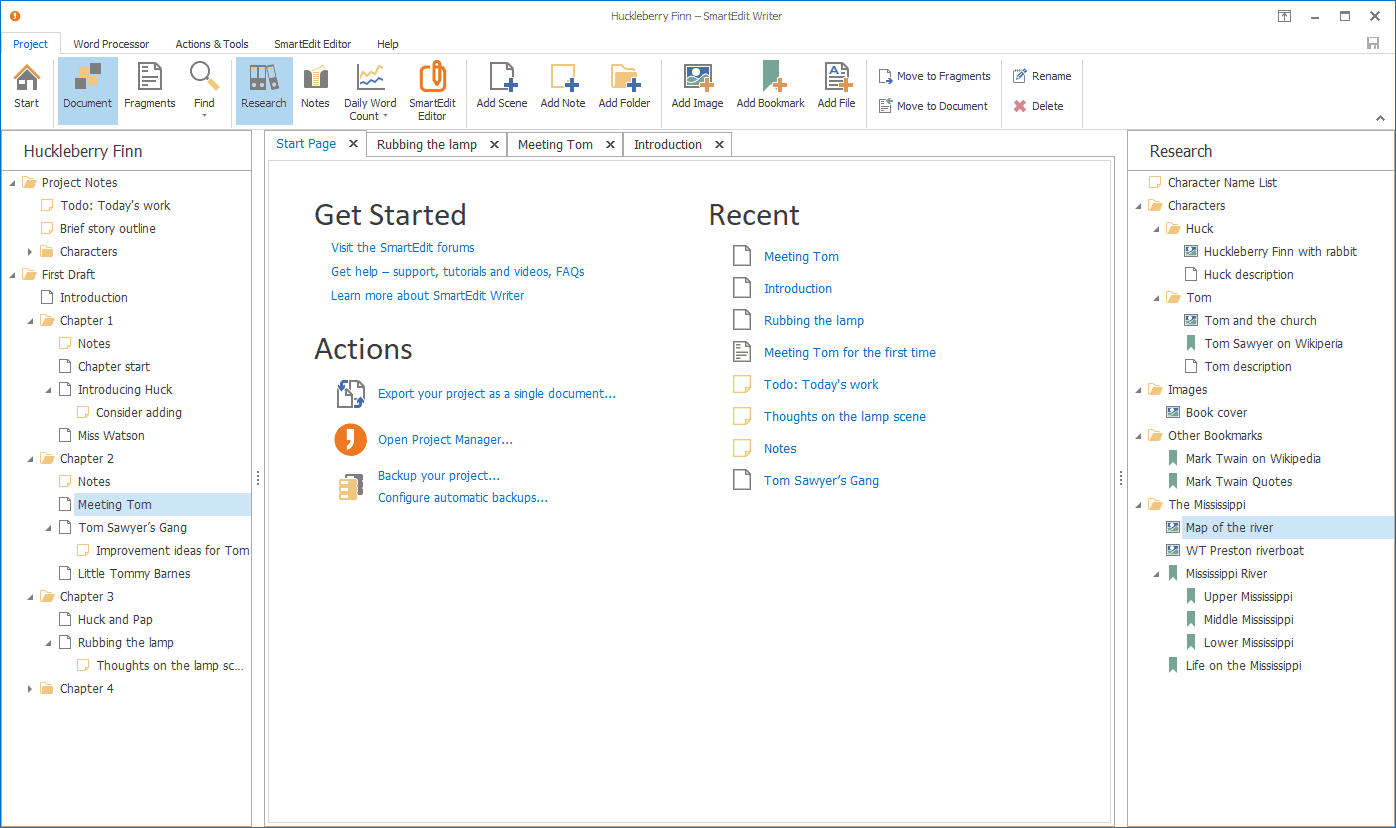 Scrivener alternative - SmartEdit
