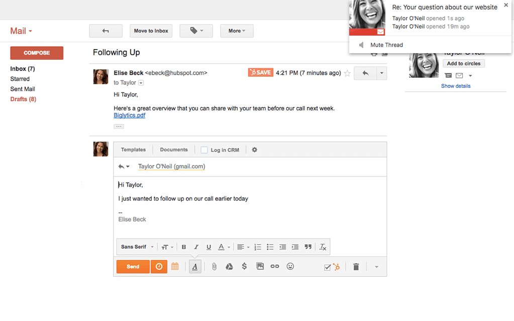 business management software hubspot