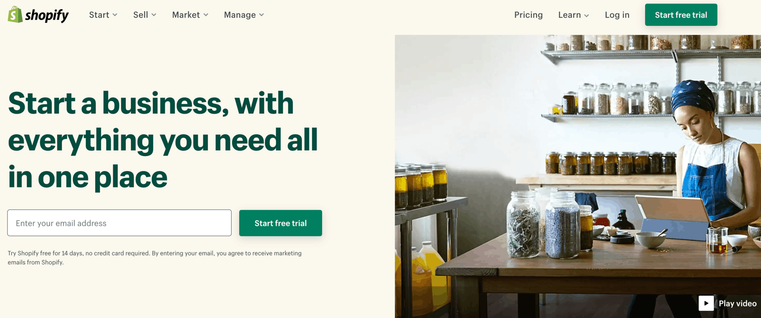Clickfunnels alternative - Shopify