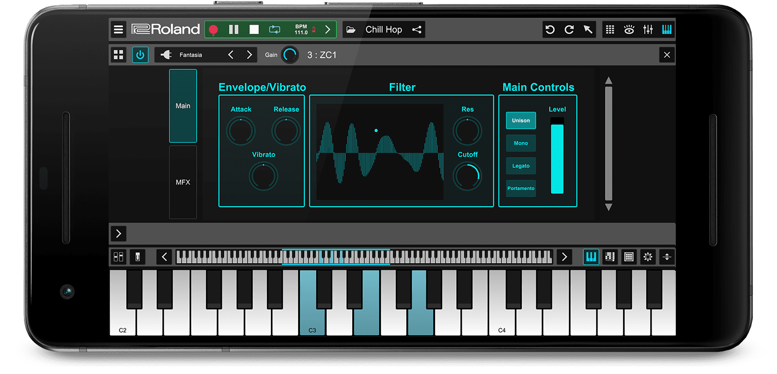 GarageBand alternatives - Roland Zenbeats