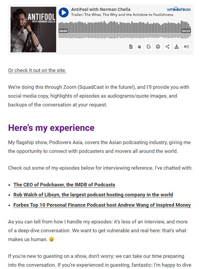 podcast tips antifool