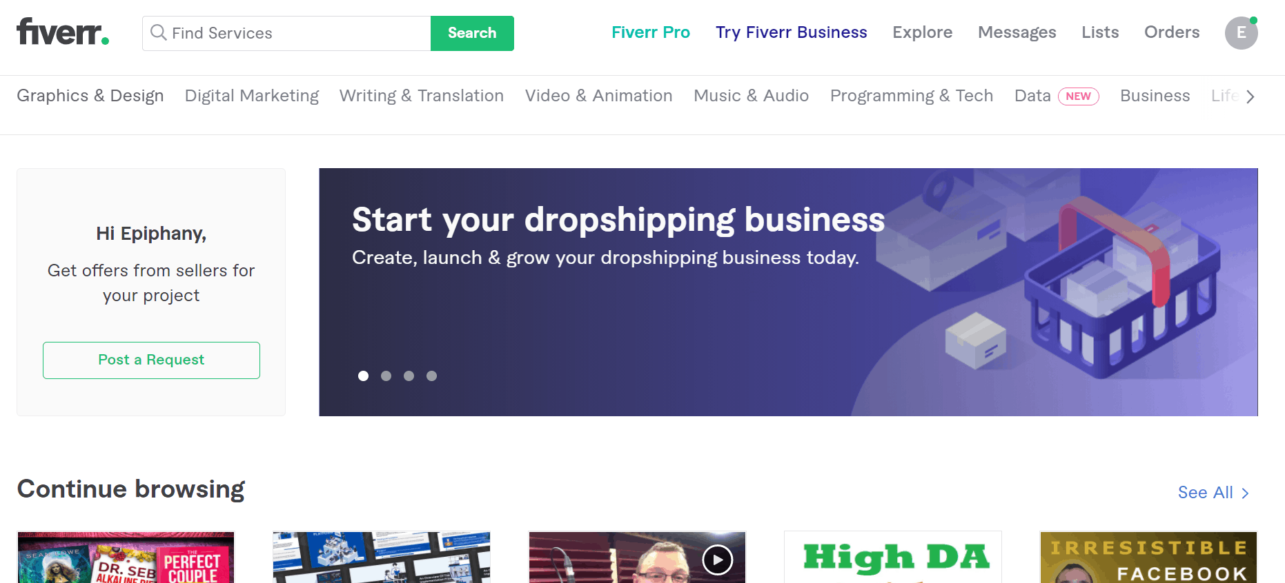 Fiverr Registration