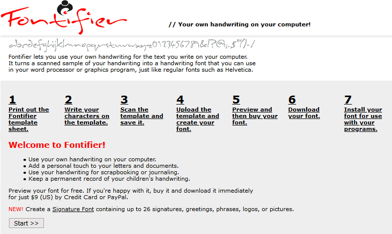 graphic design resources fontifier
