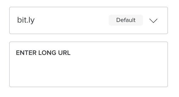 URL shortener - Bitly