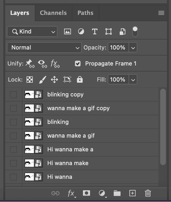 Photoshop layers