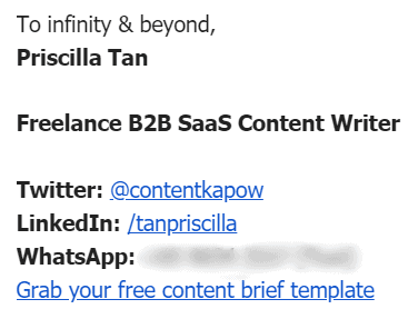 Email Signature