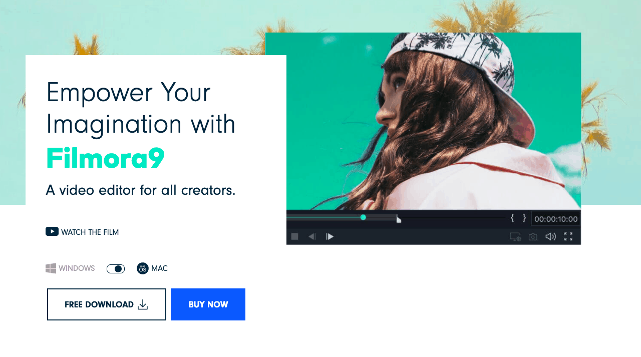 Youtube Video Editor - Filmora9