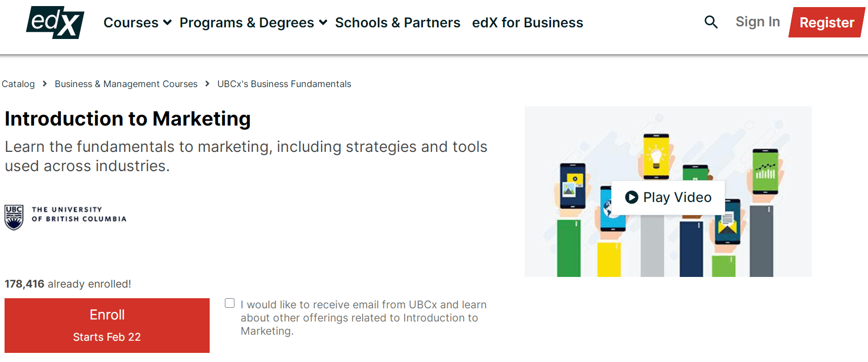 Introduction to Marketing 