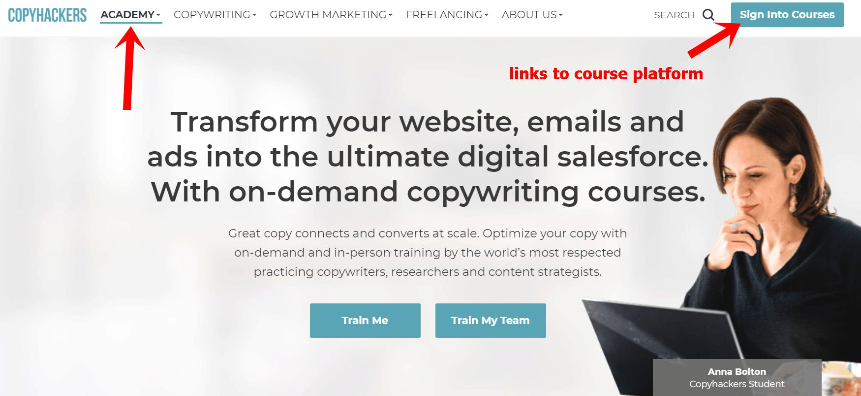 Website ideas - CopyHackers