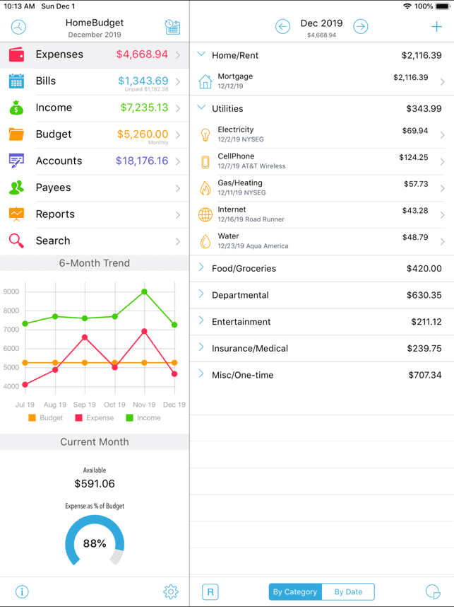 Quicken Alternative - HomeBudget