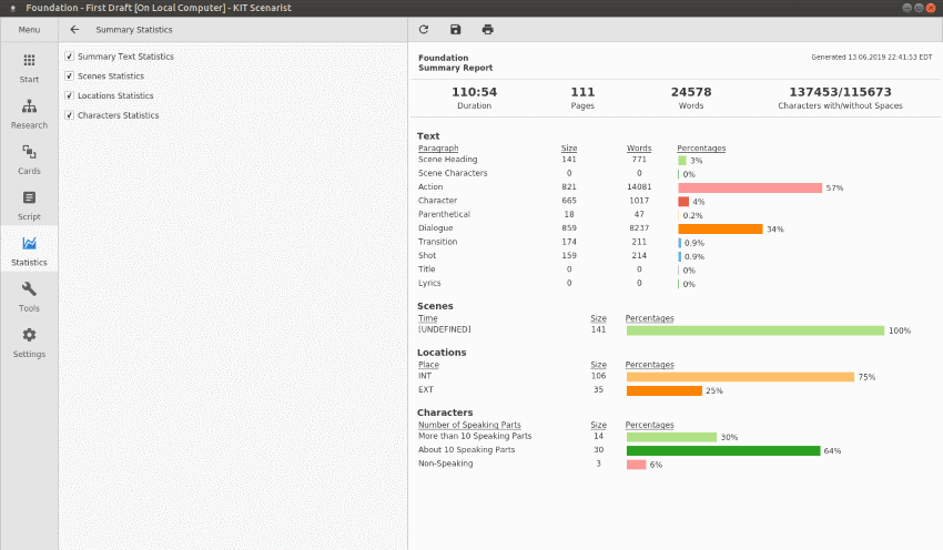 screenwriting software - kit scenarist