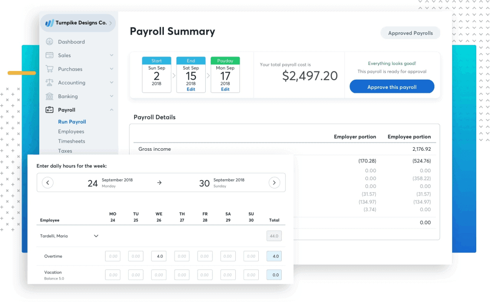 payroll software - wave payroll